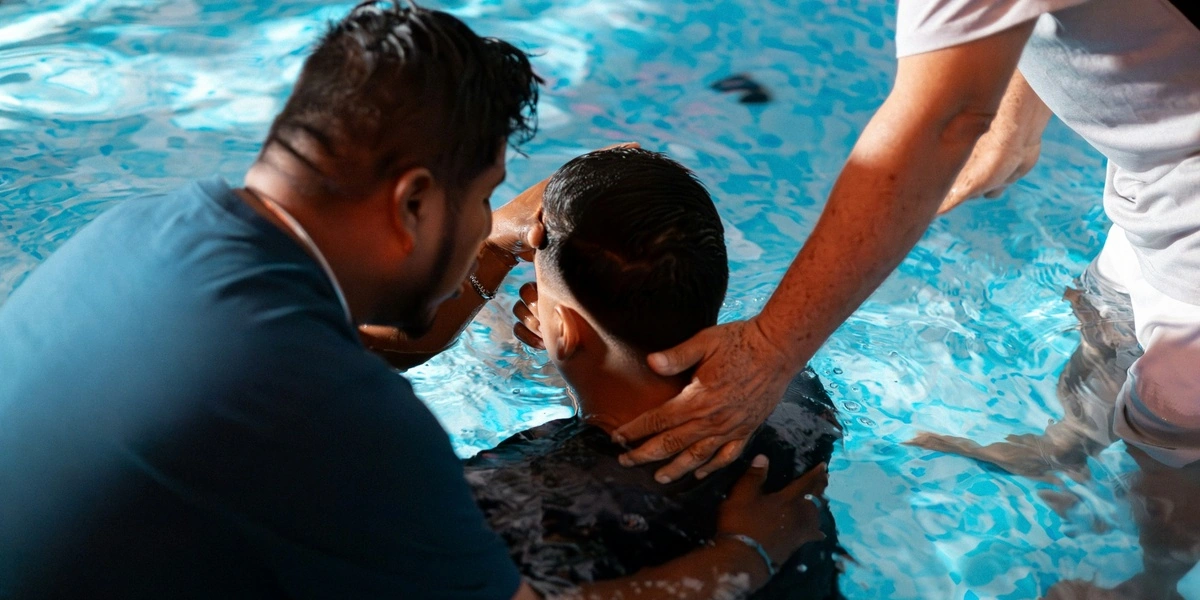 Baptism At Hope Church, Church in Blaine, MN