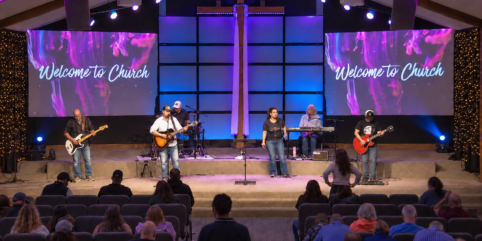 Welcome Banner Of Hope Church, Church in Blaine, MN